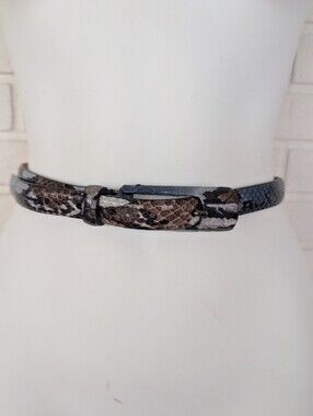 NWOT WCM Quiet Luxury! Genuine Calfskin Leather Belt